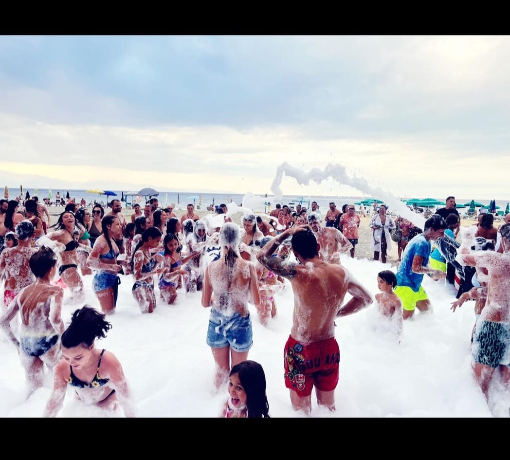 Animazione con bambini al campeggio