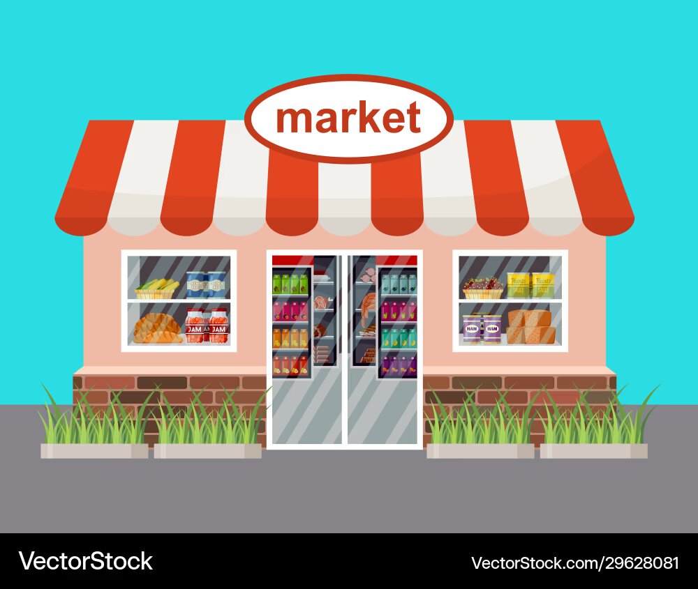 Negozio alimentari del campeggio